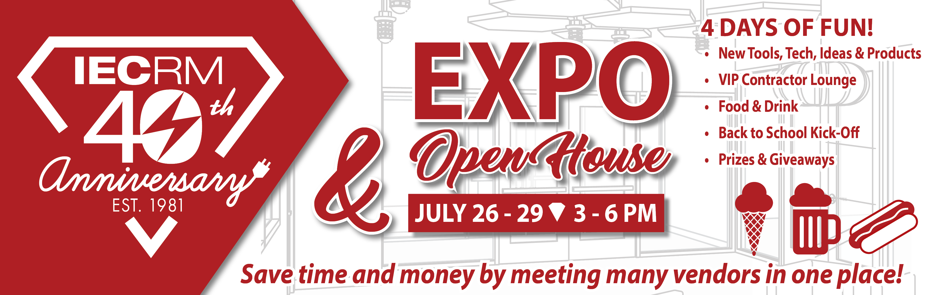 40th Anniversary Party, Expo & Open House Sponsorship