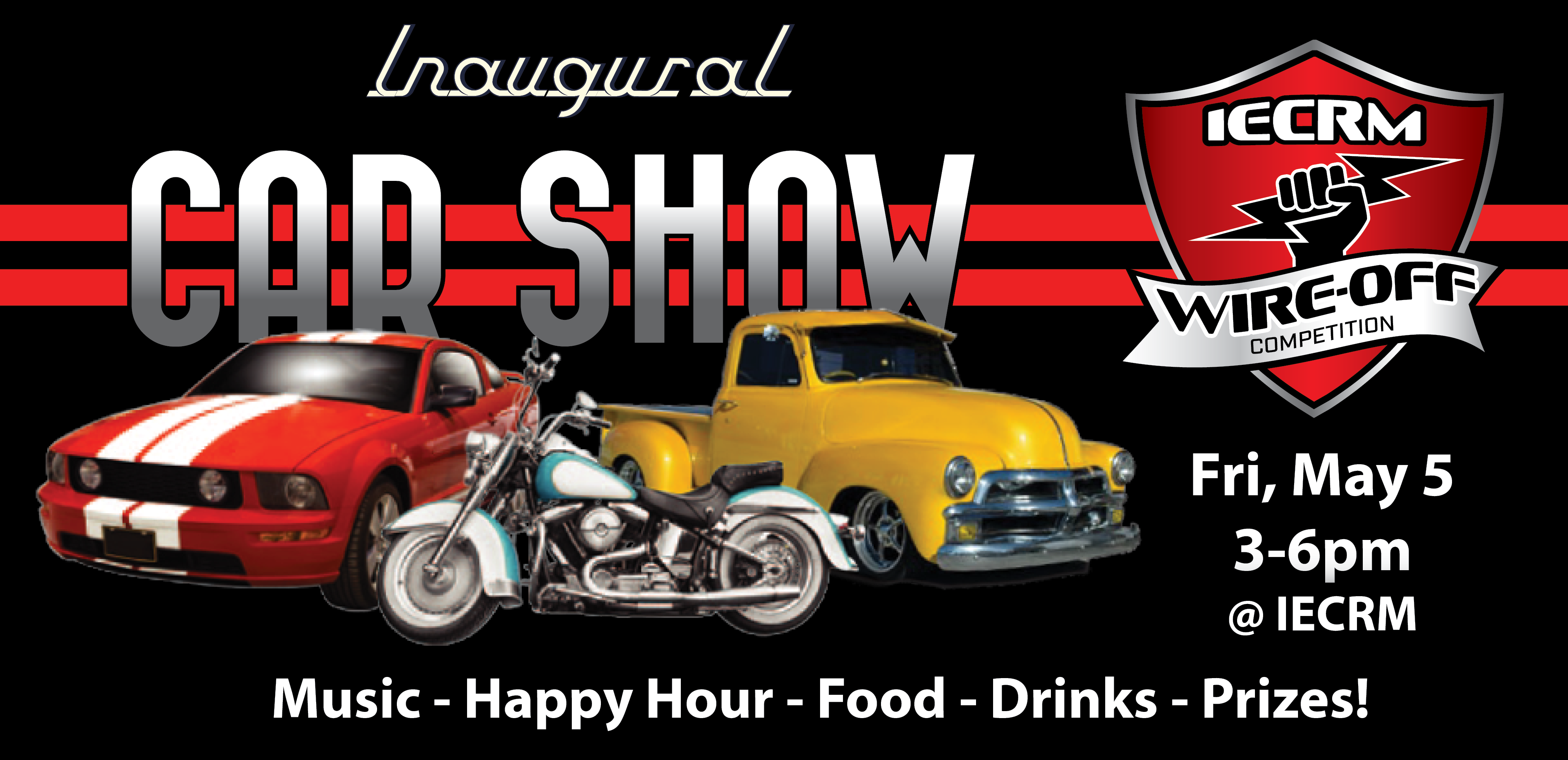 IECRM Happy Hour and Car Show