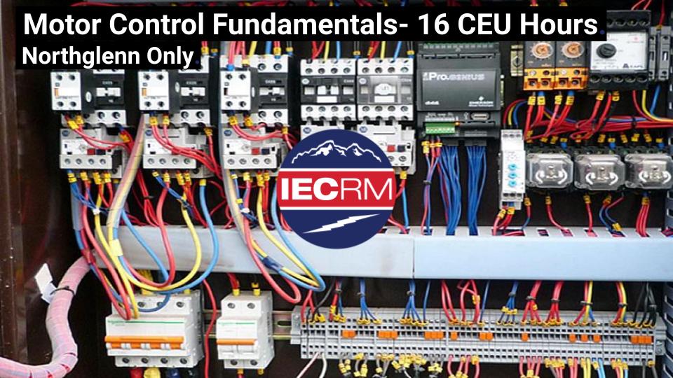 Motor Control Fundamentals - 16 CEU Hours - Northglenn