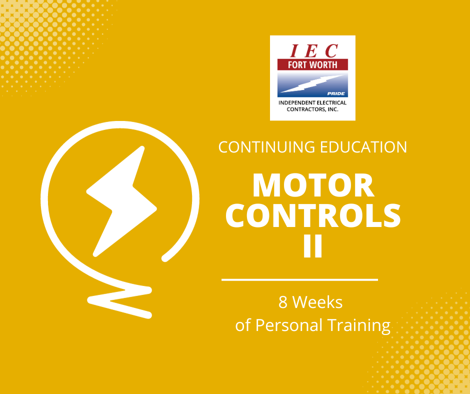 Motor Controls II - June 1 to July 20 - Fort Worth Campus
