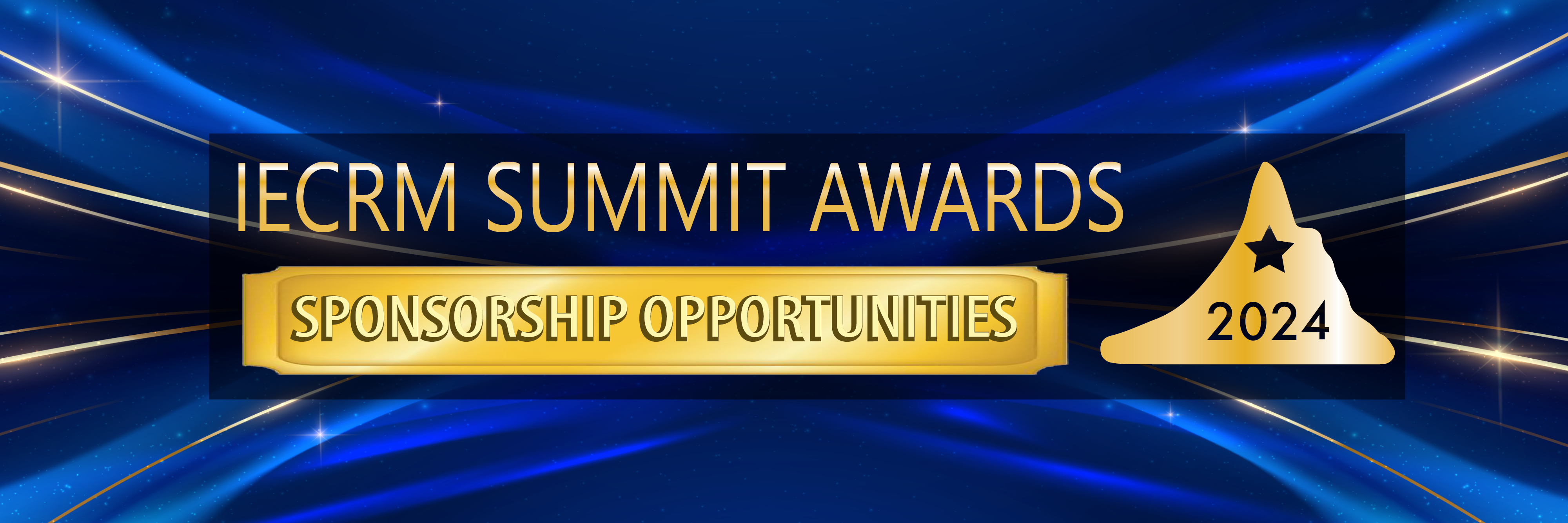 SPONSOR the 2024 IECRM Summit Awards